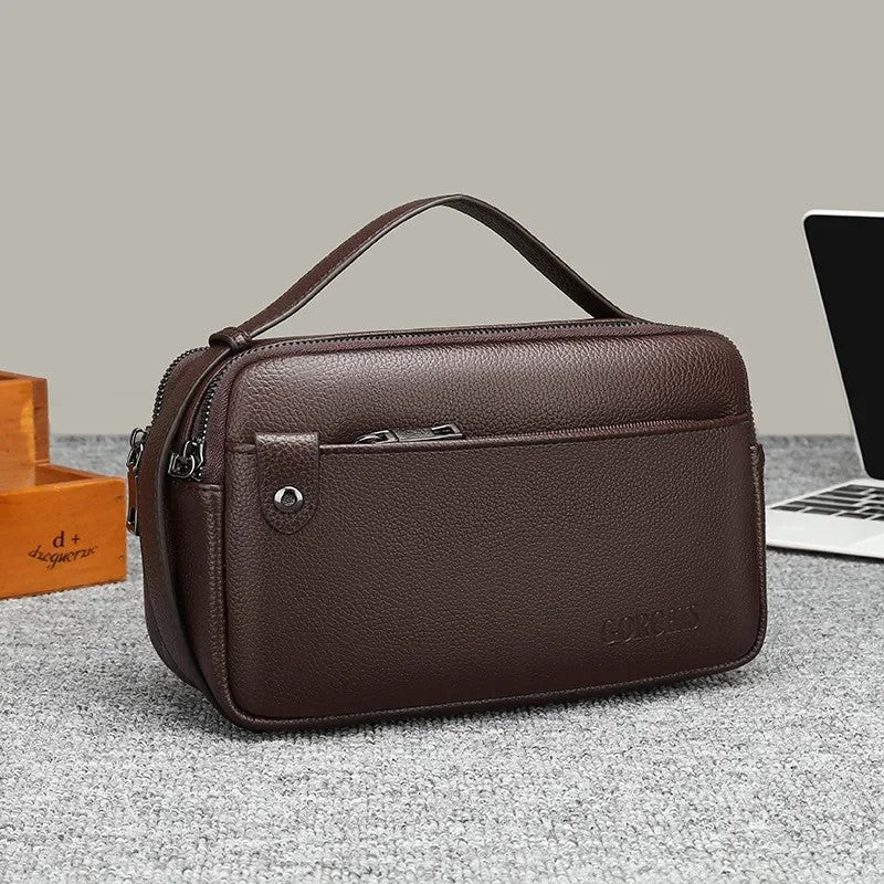 Sac Bandoulière Homme en Cuir